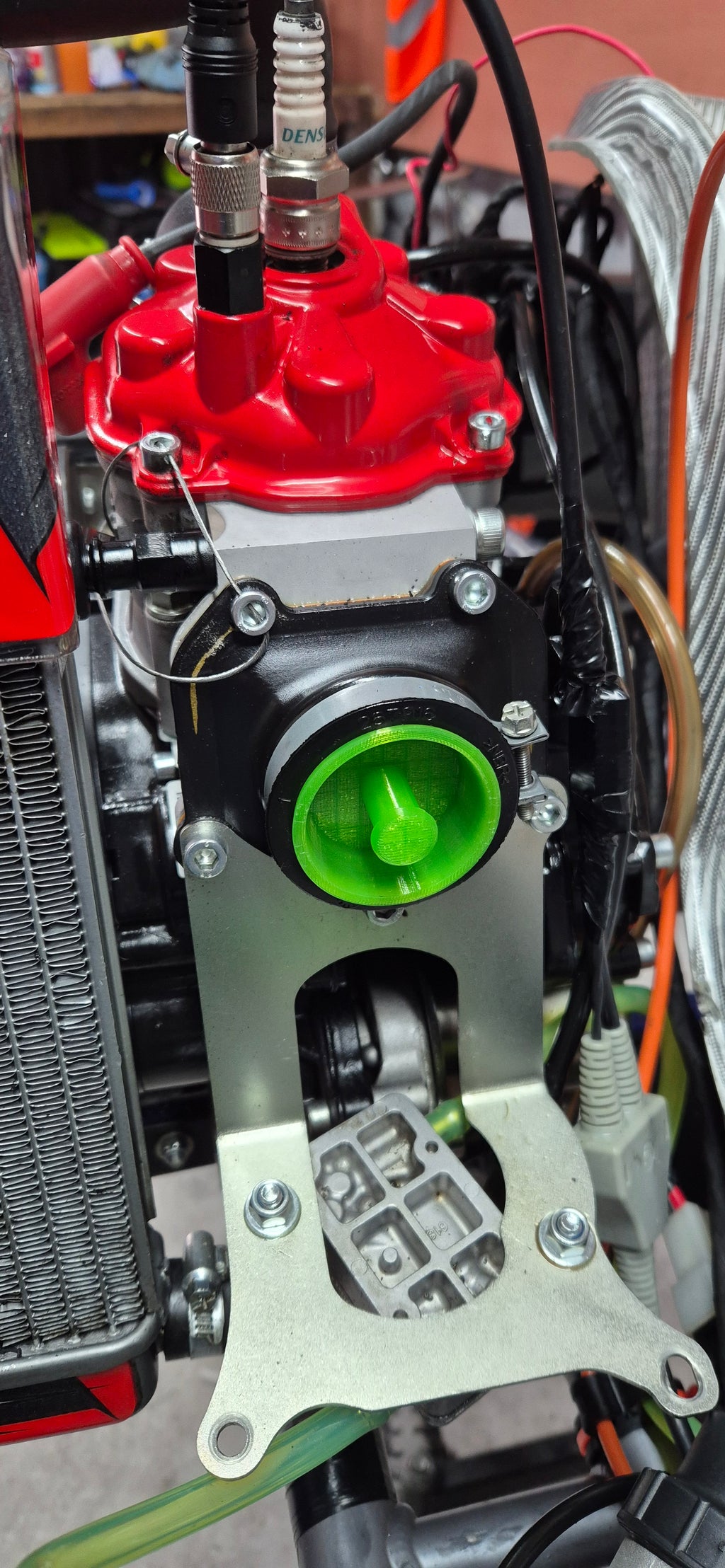 Rotax MAX Engine Protection Bung Set by AKPworx — alternate view 3
