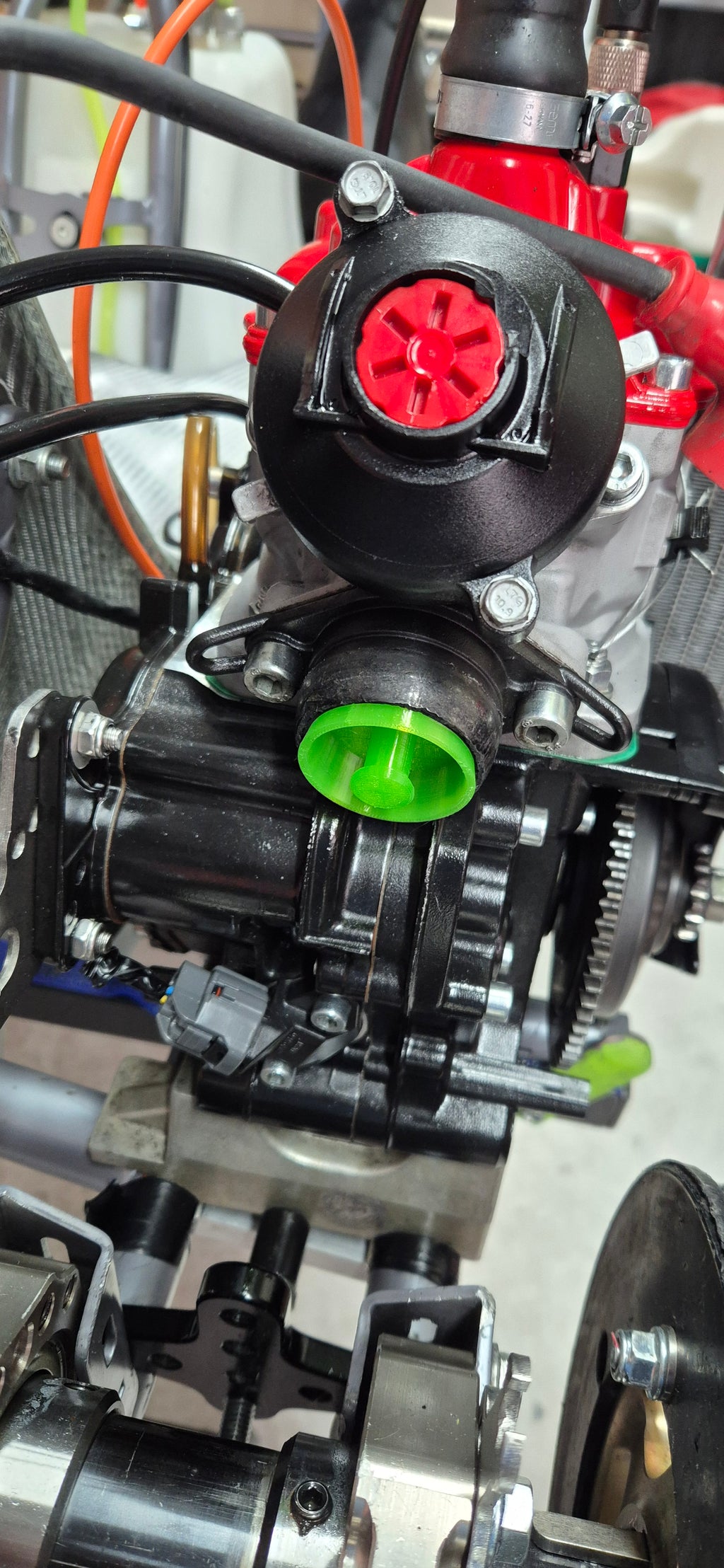 Rotax MAX Engine Protection Bung Set by AKPworx — alternate view 4