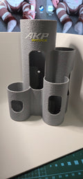 AKP WORX four-compartment cable tie holder front view
