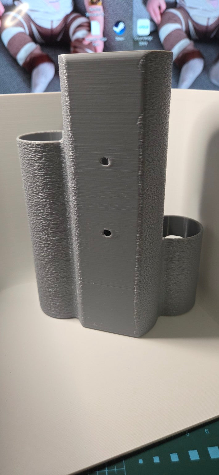 Rear mounting holes on AKP WORX cable tie holder