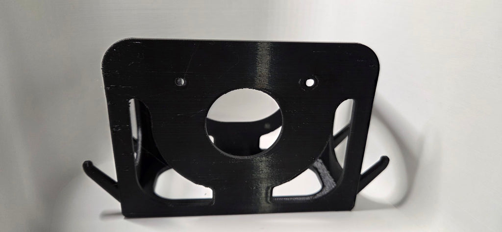 AKP WORX disposable glove box holder rear mounting plate view