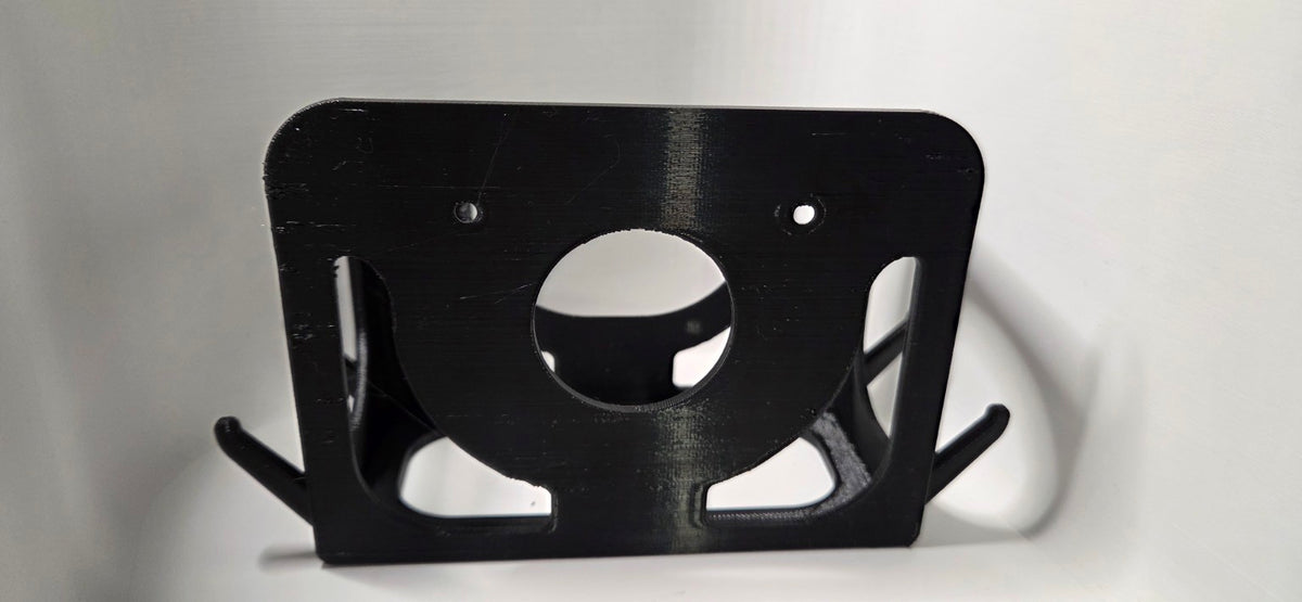 AKP WORX disposable glove box holder rear mounting plate view
