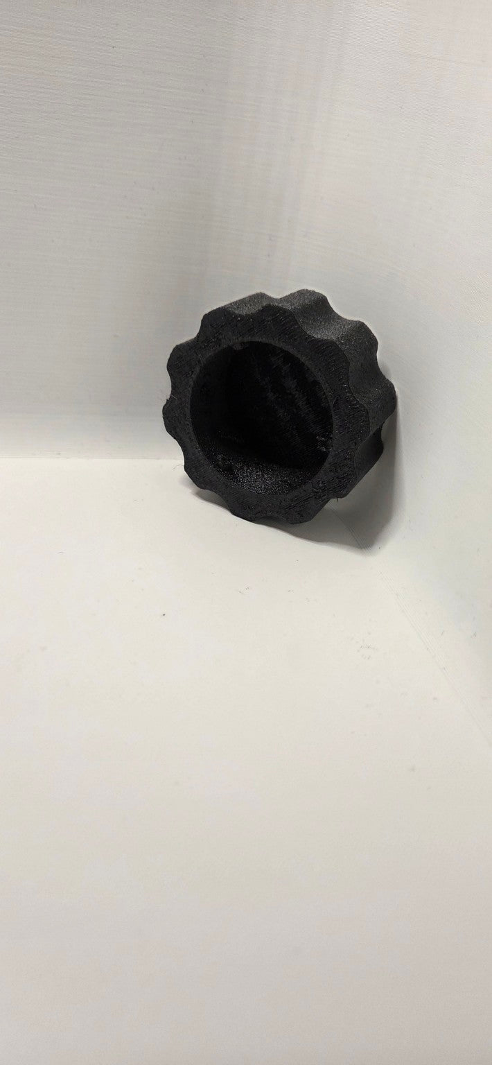 Black 13-pin trailer cap underside
