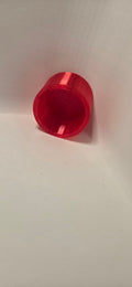 Red AKP WORX 7-pin trailer cap top view
