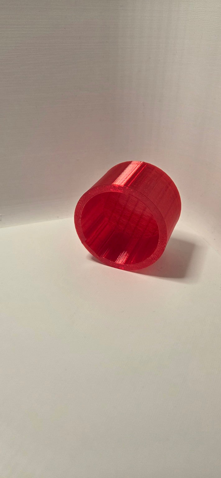 Red 7-pin trailer cap underside