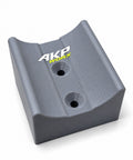 AKP WORX Milwaukee M18 grease gun holder, angled front view