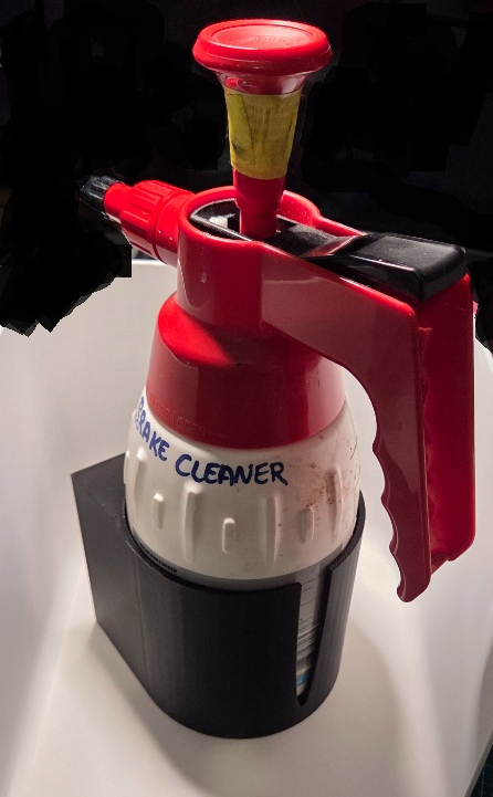 Brake Cleaner Bottle Holder by AKPworx